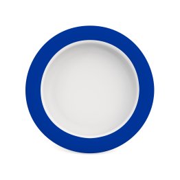 902 Teller mit Kipp-Trick Ø 20 cm blau Kunststoff