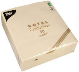 Servietten ROYAL Collection 40 cm x champanger 50er Pack