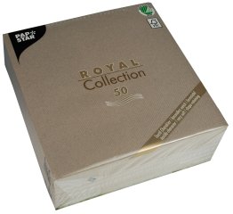 Servietten ROYAL Collection 40 cm x grau 50er Pack
