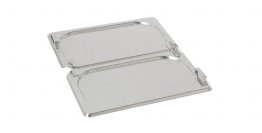 Flachdeckel 123 GN1/2 mit Scharnier GN 1/2