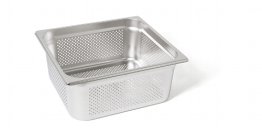 GN-Behälter gelocht 23 104 GN2/3-65 (kein Einsatz) 325 x mm GN 2/3 Edelstahl