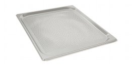 GN-Behälter gelocht 21 024 GN2/1-20 (kein Einsatz) 650 x 530 mm GN 2/1 Edelstahl