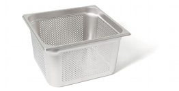 GN-Behälter gelocht 23 204 GN2/3-150 (kein Einsatz) 325 x mm GN 2/3 Edelstahl