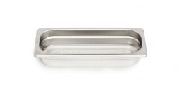 GN-Behälter gelocht 28 064 GN2/8-65 (kein Einsatz) 325 x 131 mm GN 2/8 Edelstahl
