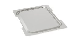 Steckdeckel 126a mit Ausschnitt für Griffe GN1/2 GN 1/2 Edelstahl