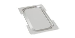Steckdeckel 136a mit Ausschnitt für Griffe GN1/3 GN 1/3 Edelstahl