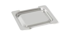 Steckdeckel 166a mit Ausschnitt für Griffe GN1/6 GN 1/6 Edelstahl