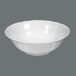 Salatschale rund 23 cm weiß Salzburg