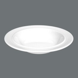 Teller tief 23 cm weiß Vitalis