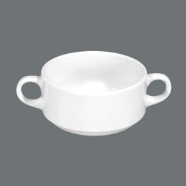 Suppentasse 0,28 weiß Ø 100 mm Meran Porzellan