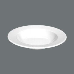 Teller tief 23 cm weiß Meran