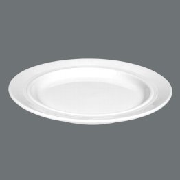 Teller flach 25,5 cm weiß Vitalis