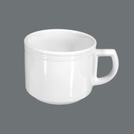 Kaffeetasse 1 0,18 weiß Ø 77 mm Vitalis Porzellan