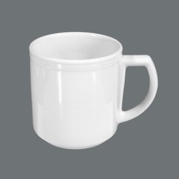 Becher mit Henkel 0,25 weiß Ø 77 mm Vitalis