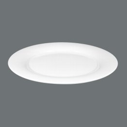 Teller flach 23 cm weiß Savoy