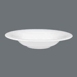 Gourmet Teller rund tief 27cm weiß Savoy