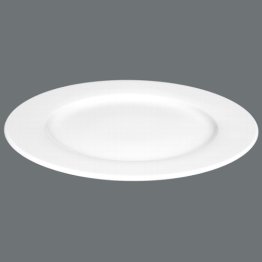Teller flach 33 cm weiß Meran
