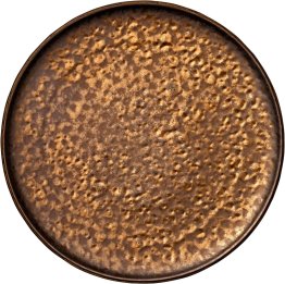 Fortessa Nivo Metallic Teller flach coup 22 cm