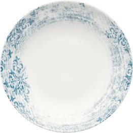 Teller tief coup 21 cm Shabby Chic 4 Porzellan