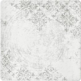 Teller flach eckig 27cm Shabby Chic 2