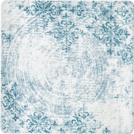 Teller flach eckig 27cm Shabby Chic 4