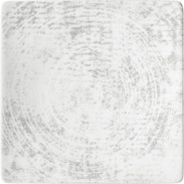 Teller halbtief eckig 16cm Shabby Chic 1