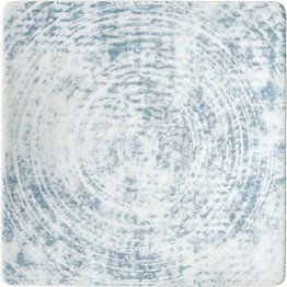 Teller halbtief eckig 16cm Shabby Chic 3