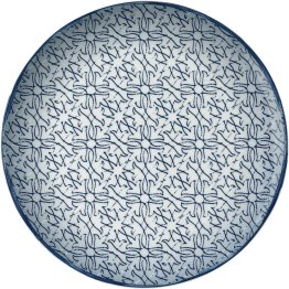 Teller flach coup 15cm Shabby Chic 6 Porzellan