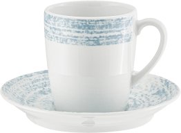 Espressoobere 0,09 l Shabby Chic 3 Porzellan