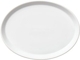 Teller flach oval coup 28x21cm / SCANDIC Porzellan