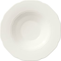 Teller tief rund Fahne Relief 28cm / CREATE Porzellan