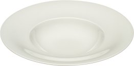 Teller tief rund Fahne 28cm weiß Delight