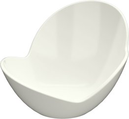 Appetizer Bowl amorph 13cm/0.10 l weiß, KUMO