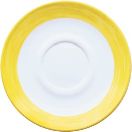 Brush Yellow Untertasse 14cm