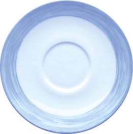 Brush Blue Untertasse 14cm
