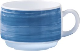 Brush Blue Jean Obertasse 19 cl Ø 80 mm