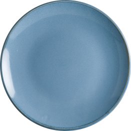 Sky Gourmet Teller flach 25cm Blau Porzellan
