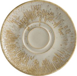 Snell Sand Gourmet Kombiuntertasse 19cm Beige Porzellan
