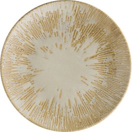 Snell Sand Gourmet Teller flach 21cm Beige Porzellan