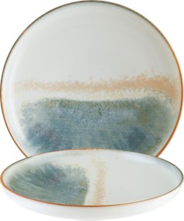 Fium Hygge Pastateller 28cm Blau Porzellan