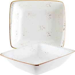 Grain Moove Teller tief 19x17cm Creme Porzellan