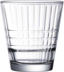 Stack Up Cross Tumbler 26 cl stapelbar 85 x mm Transparent