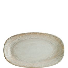 Patera Gourmet Servierplatte oval 29x17cm Beige Porzellan