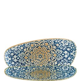 Alhambra Vago Servierplatte oval 36cm Blau Porzellan