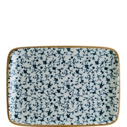 Calif Moove Platte 23x16cm Blau Porzellan