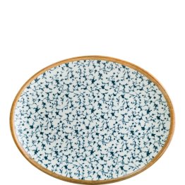Calif Moove Servierplatte oval 36x28cm Blau Porzellan