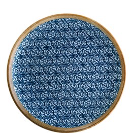 Lupin Gourmet Teller flach 30cm Blau Porzellan
