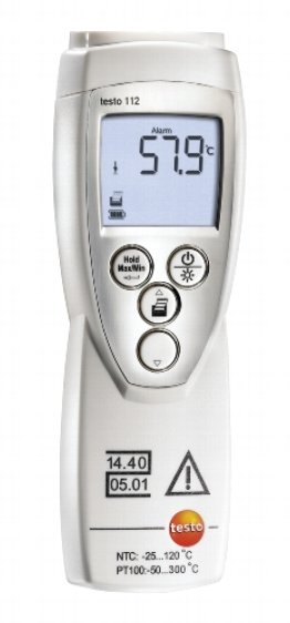 testo 112 Temperatur-Messgerät 182 x 64 mm