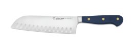 Santoku mit Kullenschliff Wild Blueberry CLASSIC Klingenlänge 17 cm
