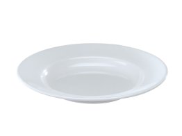 Teller tief Melamin weiß Ø 235 mm